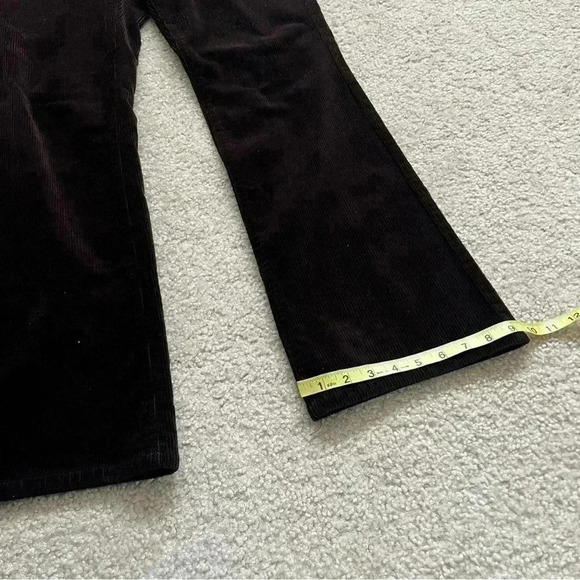 Ralph Lauren Jeans Company Brown Corduroy Pants Wm Sz 10 Wide Leg Boot Cut $199 - Picture 7 of 16